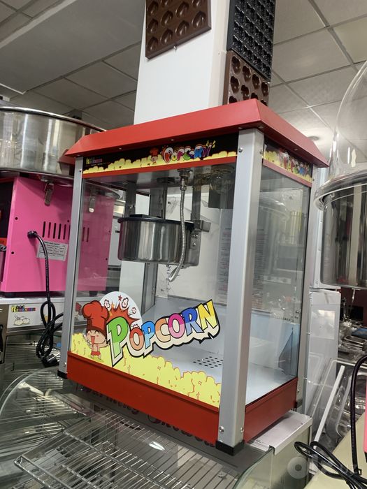 Paxtaqand va popkorn biznesi uchun uskunalar 150$ dan boshlan
