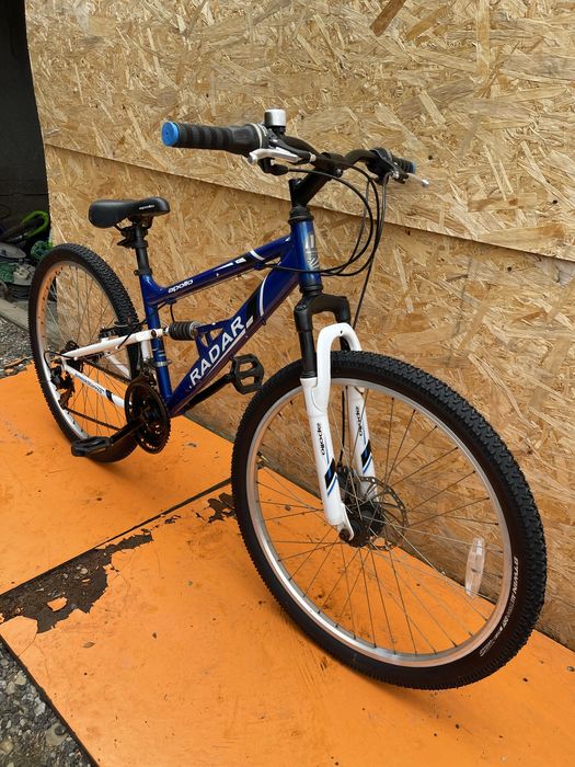 Bicicleta apollo radar frana pe disc roti 26” cu suspensii