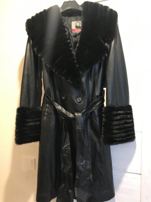 Продаётся дубленка с норковым воротником