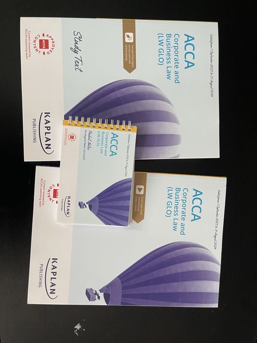 Carti ACCA - Corporate and Business Law