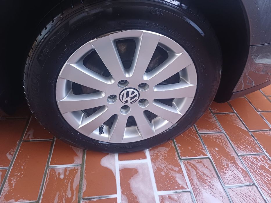 Jante 5×112 R16 cu anvelope de vară