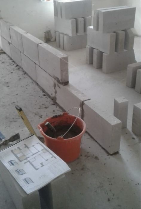 Город АКТОБЕ, Услуга каменщика, перегородки