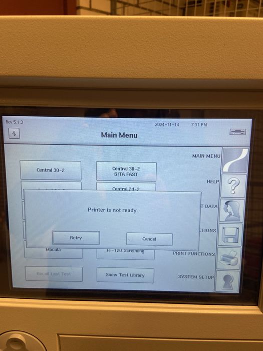 Perimetru Zeiss Humpherey 740i