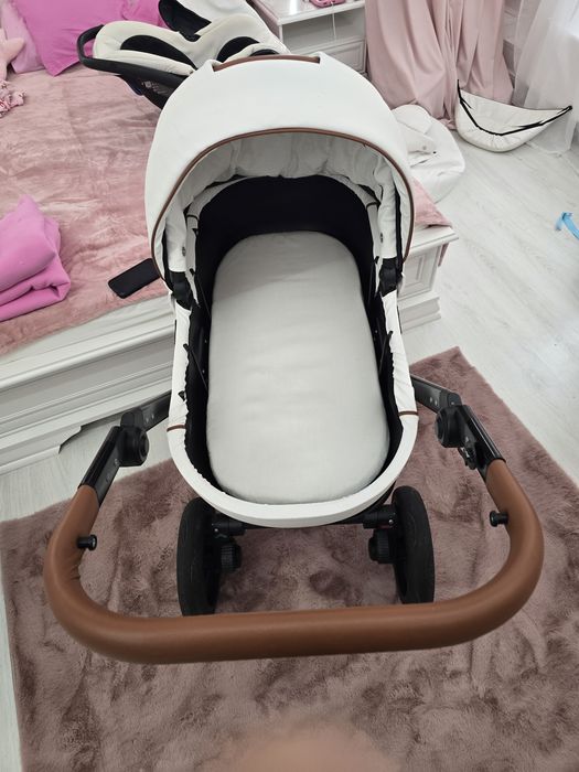 Carucior krausman 3 in 1 topaz lux alb