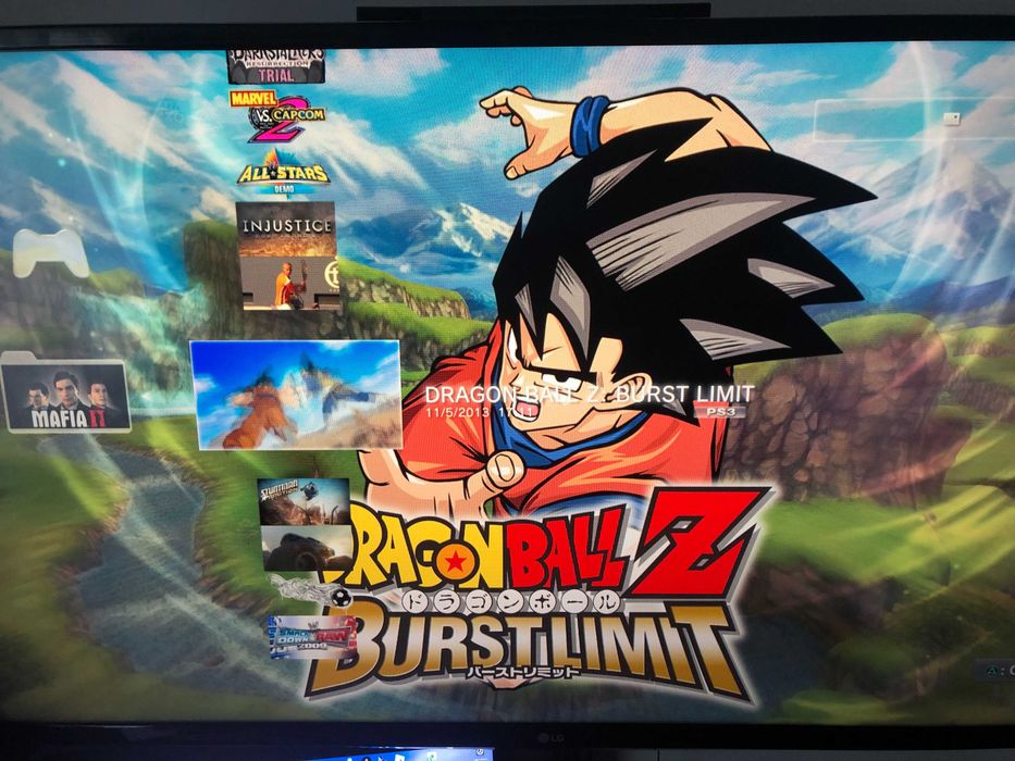 Consola PS3 Super Slim 10jocuri Gta5 DragonBall Z Mafia2