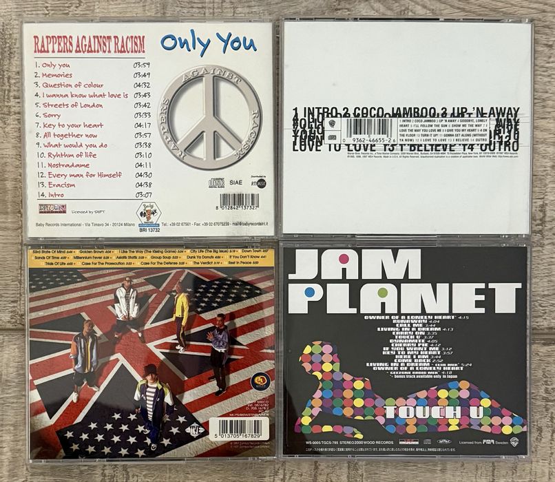 Pachet 30 Eurodance - Rappers Against Racism/Jam Planet/ Mr President