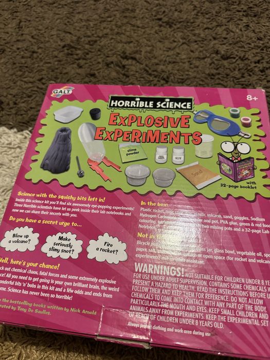 Explosive experiments joc