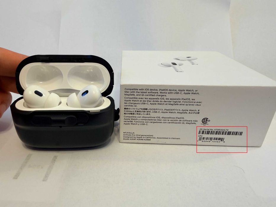 Casti Apple AirPods Pro 2 + Husa ESR Pulse FlickLock -10/10-Originale