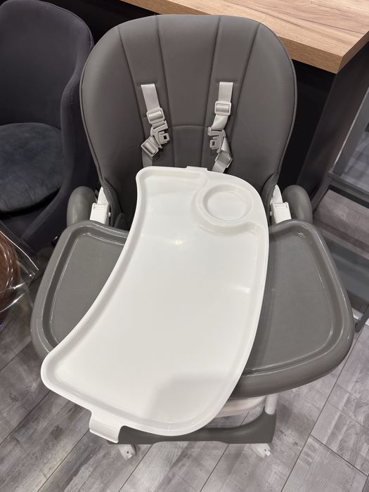 Столче за хранене Kikkaboo Spicy, сив