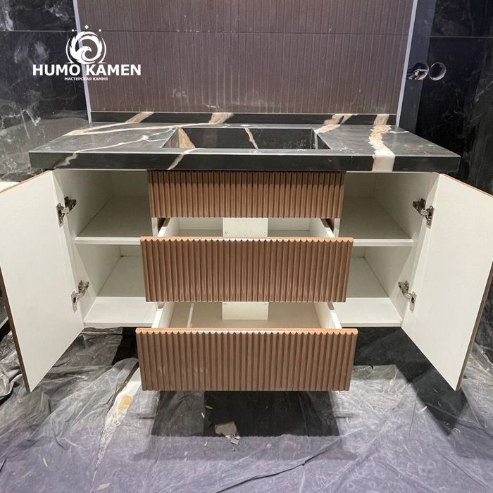 Столешницы из искусственный камень на любой сложности