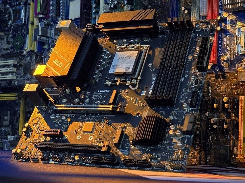 MSI B760M-A B760 Материнская плата DDR5