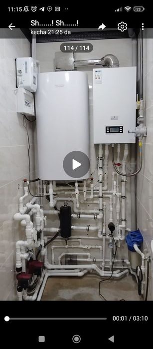 Santehnika ishlari yomkst.ariston ilish.mikroklimin ornatsh.