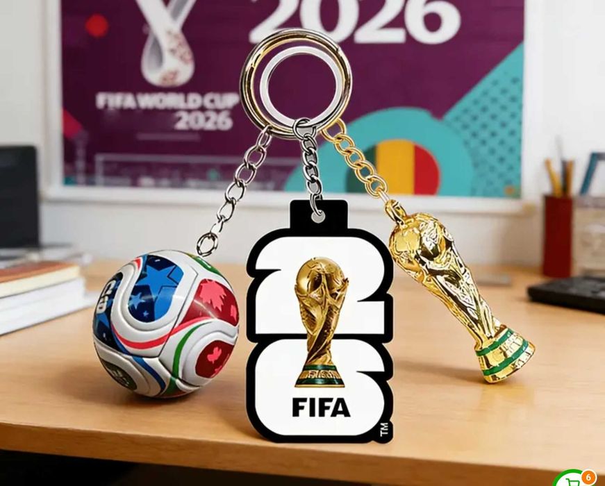 Световно 2026 Ключодържатели FIFA WORLD CUP 26 ново Фенски стоки