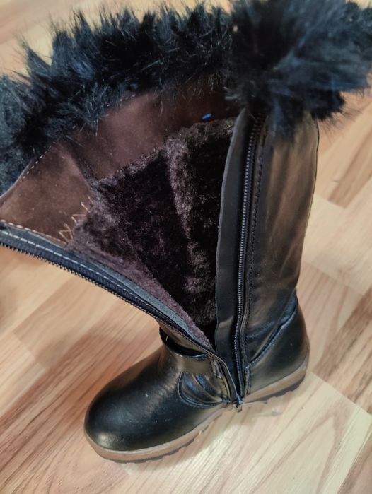 Cizme îmblănite fetițe