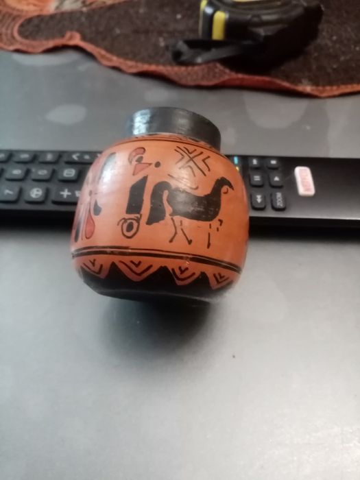 Съд за вода, зърно, храна! Минисъдче от колекция, средна Америка