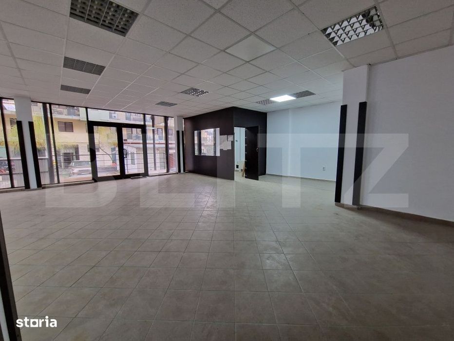 Spatiu comercial open space | 195 mp | Trafic intens | Intre Lacuri
