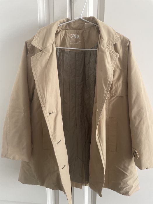 Palton fete 110 cm toamna Zara