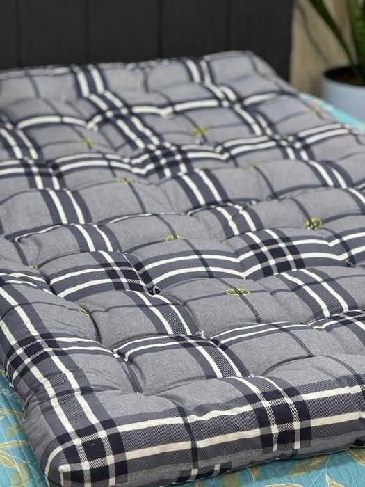 Бир кишилик пахтали тушак 80*190 / матрац ватный односпальный 80*190