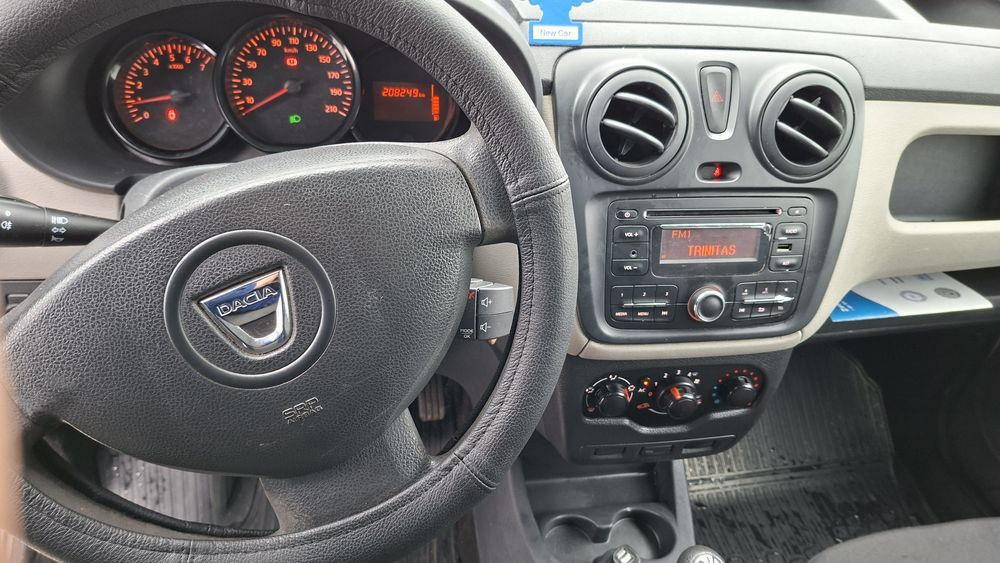 Dacia Dokker 2014 1.5 dci75 cp E5 208249km Clima Rate Factura Garanție