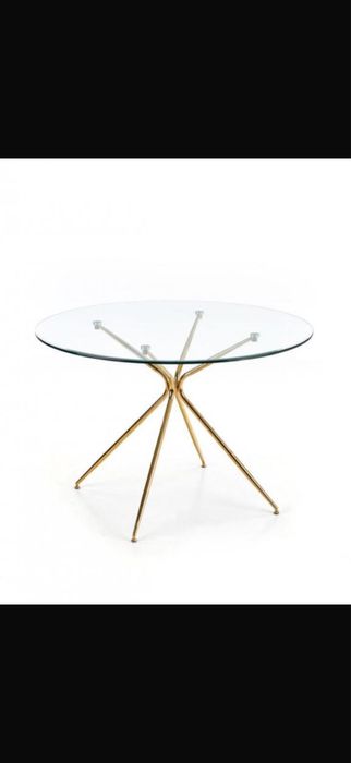 masa de sticla , 3 scaune