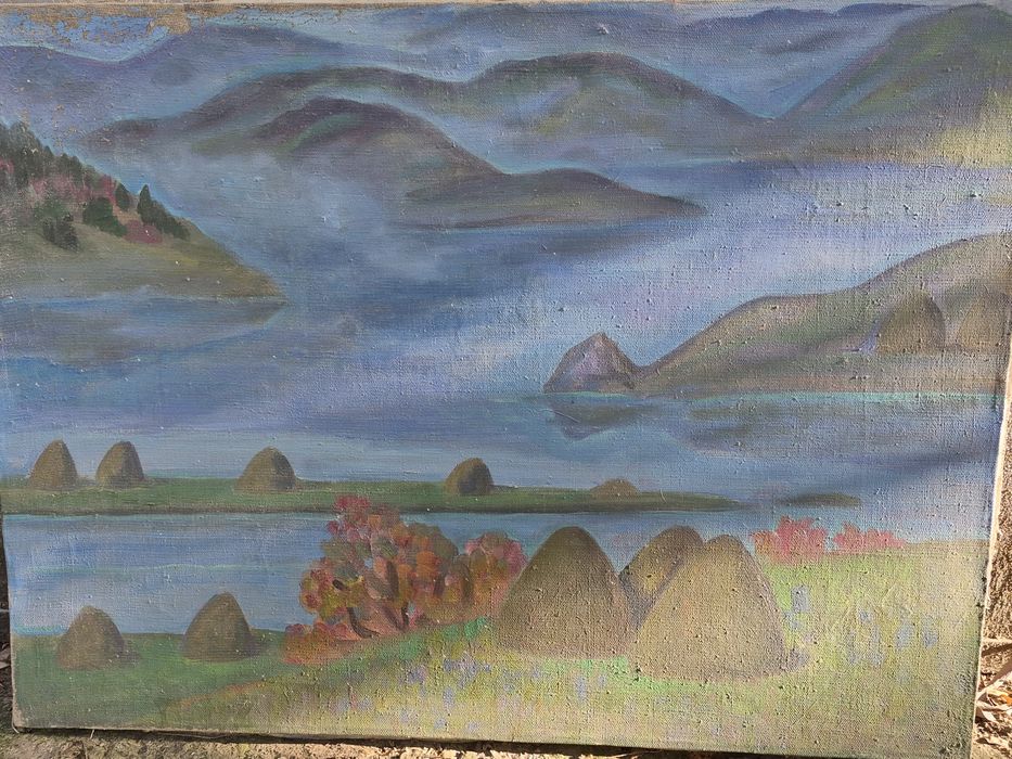 Картина - холст, масло.