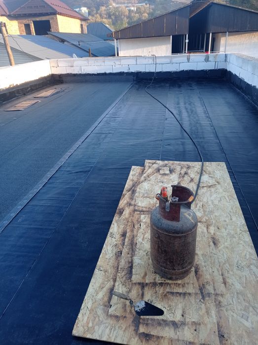 Ремонт крыша.гидроизоляция