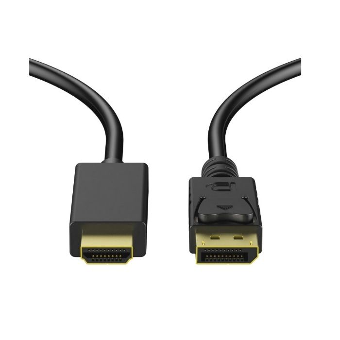 Cablu convertor DisplayPort - HDMI pt laptop PC placa video Full HD