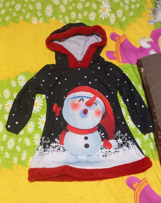 Детска коледна рокля