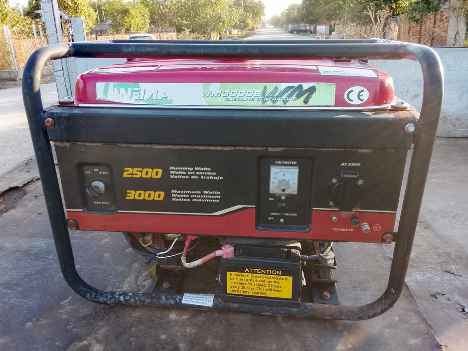 Generator Benzină  și GPL 3000 W