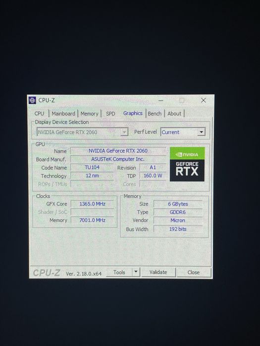 Vand Rtx 2060 6gb