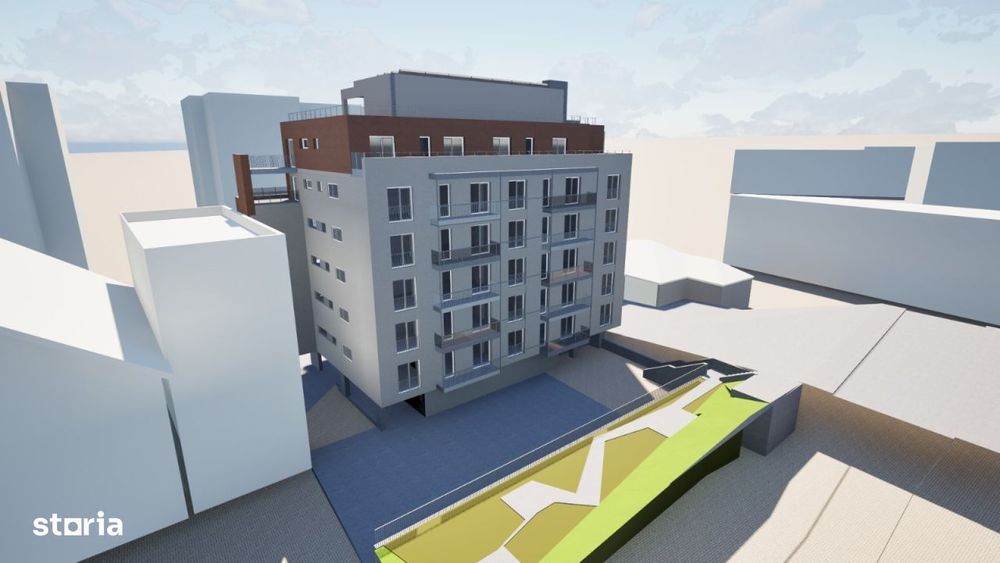 Apartament 3 camere, 65 mp, balcon, ansamblu exclusivist, zona Doroban