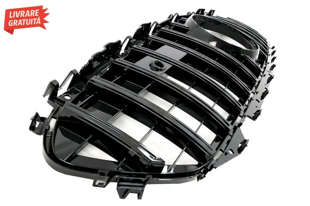 Grila Centrala Mercedes CLS-Class C257 (2018+) GTR Design Negru Lucios