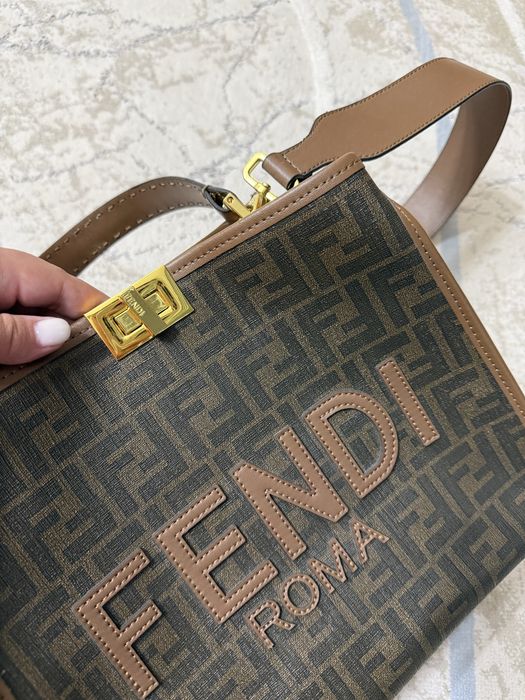 Fendi сумка, натуральная кожа