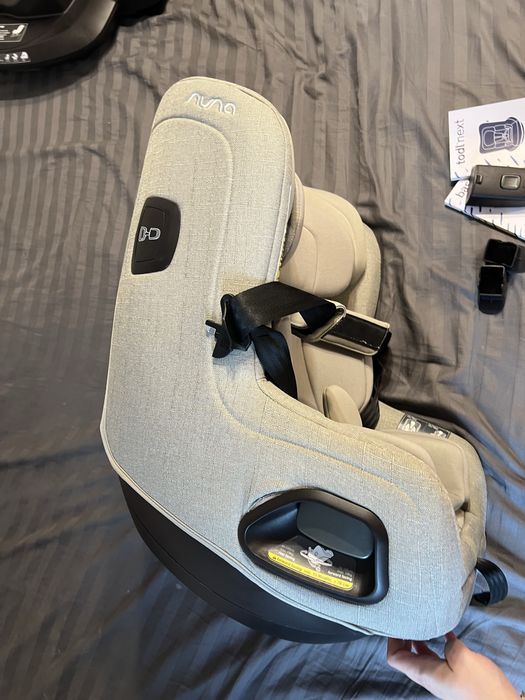 Nuna - Scaun Auto + Isofix Rotativ Todl Next Cedar, 40-105cm Test Adac