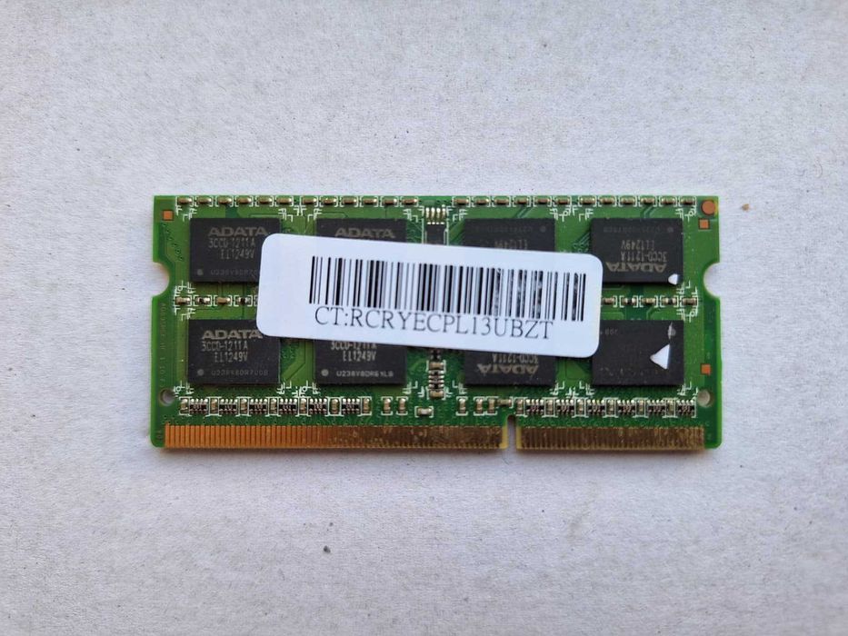 ram laptop 4 gb ddr 3 1600 mhz adata