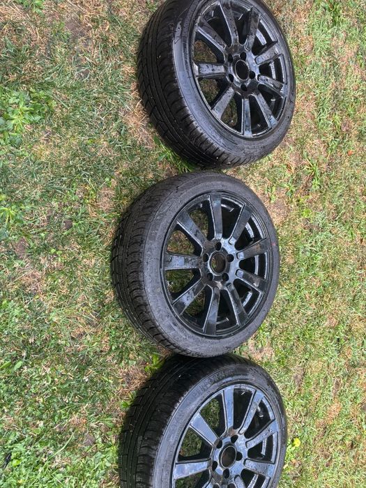 3 roți complete R17, jante aliaj + anvelope iarnă 205/50 R17 93V XL
