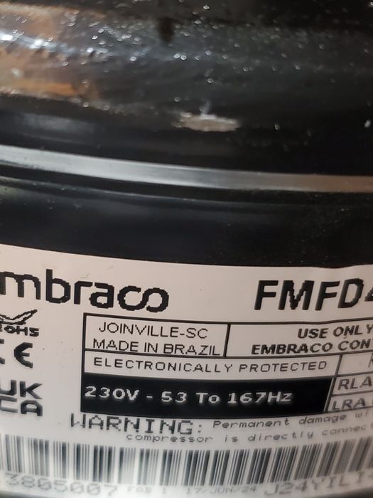 EMBRACO инверторен компресор  с R290