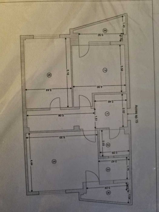 Închiriere apartament 3 camere – zonă bună – direct de la proprietar