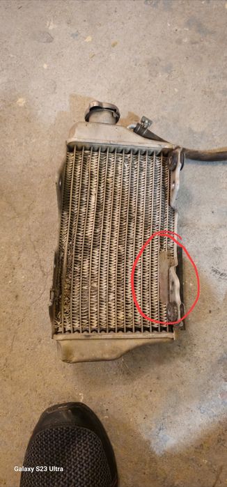 CRF450 02-08 радиатори