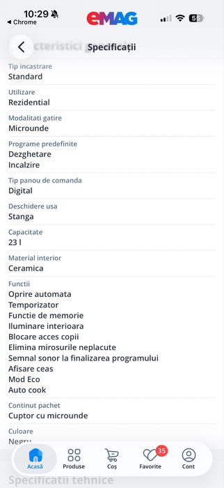 Cuptor Microunde Samsung