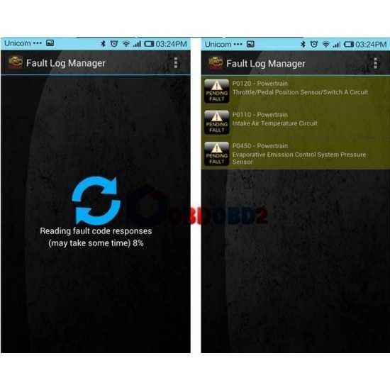 Устройство за автодиагностика със смартфон - ELM327