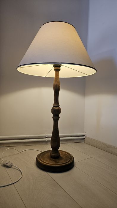 Lampă și aplice lemn masiv vintage