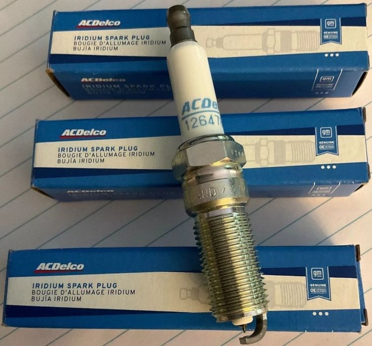 Malibu 2 turbo 2 L / Equinox-2020 свечи зажигания оригинал AC delco