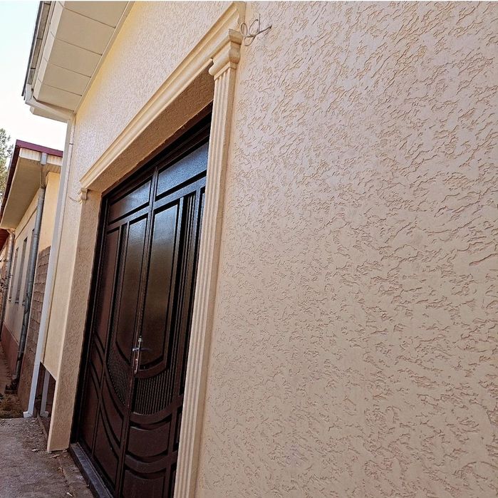 Fasat travertin dojnik rang ishlari