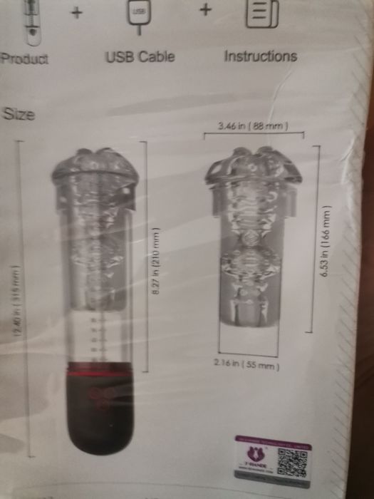 Pompa de penis electrica de mana portabil nou