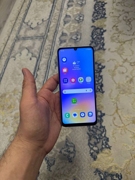 Samsung Galaxy A05 4/128GB White Silver Igravoy Original Holati Yaxshi