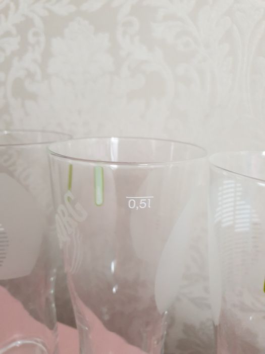 Стаканы 0.5 литра 3шт