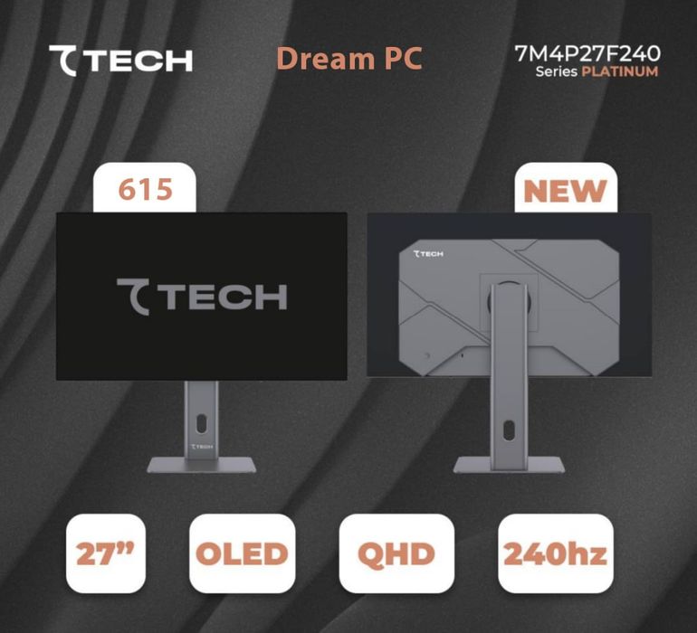 Seven Tech monitor 240hz 180hz 120hz 4K 2K