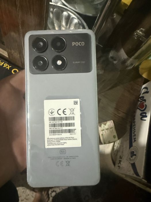 Poco x 6 pro 5G  512 GB коробка документ зарятник комплект радной чехо