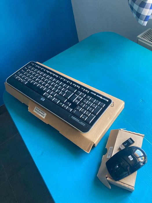 Tastatura si mouse HP
